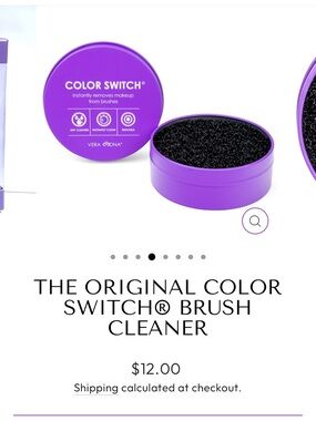 Color Switch Original Brush Cleaner - Purple